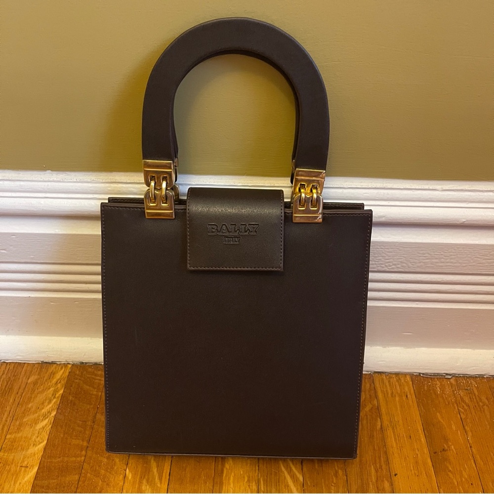 Bally Brown Leather Handbag